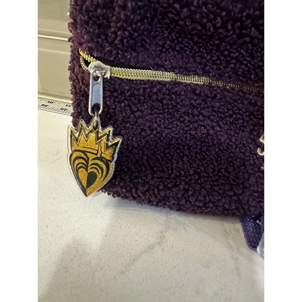 Disney Descendants3 SO NOT ORDINARY Mini Backpack Purse Purple Black BioWorld